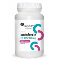 ALINESS Lactoferrin LFS 90% 100 mg 30 kapsułek