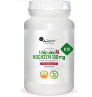 ALINESS UbiquinoN Naturalny KOENZYM Q10 100 mg 100 kapsułek wegańskich