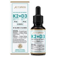 ALTO PHARMA Naturalne Witaminy K2 + D3 Forte krople 30 ml