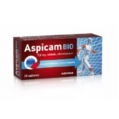ASPICAM BIO 7,5 mg 20 tabletek