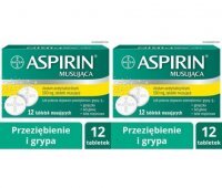 ASPIRIN MUSUJĄCA 12 tabletek musujących x 2 opakowania