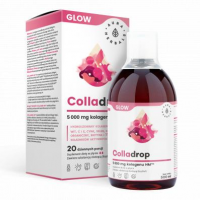 AURA HERBALS Colladrop Glow kolagen morski 5000 mg 500 ml DATA WAŻNOŚCI 05.04.2024