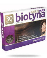 BIOTYNA GOLD MAX 30 tabletek, włosy, skóra, paznokcie