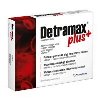 DETRAMAX PLUS 60 tabletek DATA WAŻNOŚCI 30.06.2024