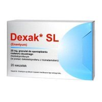 DEXAK SL 25 mg 20 saszetek DELFARMA