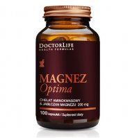 DOCTOR LIFE Magnez Optima 200 mg 100 kapsułek