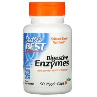 DOCTOR'S BEST Digestive Enzymes (Enzymy Trawienne) 90 kapsułek