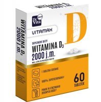 DR VITA Witamina D 2000 j.m. 60 tabletek