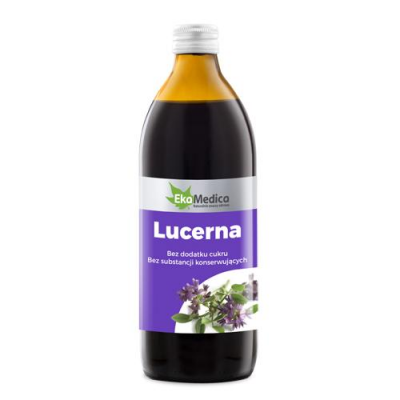 EKAMEDICA LUCERNA sok z liści 500 ml