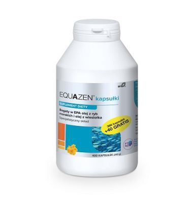 EQUAZEN (EYE Q) 400 kapsułek kwasy omega-3 i omega-6
