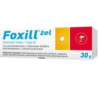 FOXILL żel 1 mg/g tuba 30 g DATA WAŻNOŚCI 30.06.2024