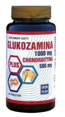 GINSENG POLAND Glukozamina 1000 mg + Chondroityna 500 mg 60 tabletek