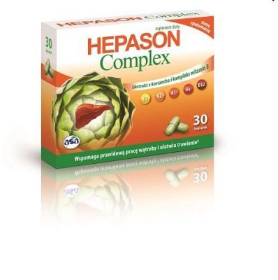 HEPASON COMPLEX 30 kapsułek na wątrobę