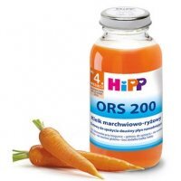 HIPP ORS 200 Kleik marchewkowo - ryżowy od 4 miesiąca 200 ml