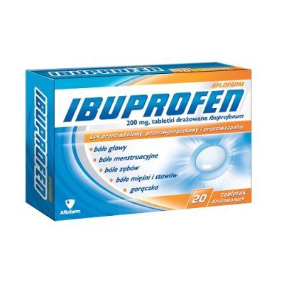 IBUPROFEN AFLOFARM 200 mg 20 tabletek