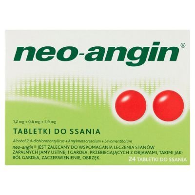NEO-ANGIN 24 tabletki do ssania
