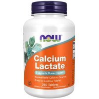 NOW FOODS Calcium lactate 250 tabletek