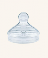 NUK NATURE SENSE smoczek na butelkę silikonowy 6-18 miesięcy rozmiar 2S 2 sztuki (721.308)