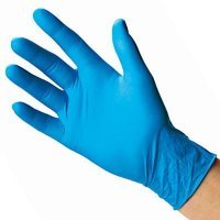OPHARM Rękawice nitrylowe niebieskie rozmiar M 100 sztuk