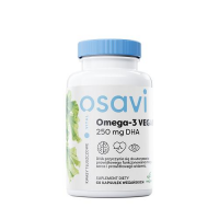 OSAVI OMEGA-3 Vegan 250 mg DHA 60 wegańskih kapsułek