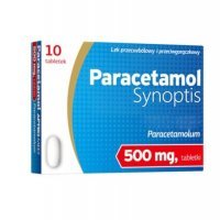 PARACETAMOL Synoptis 500 mg 10 tabletek