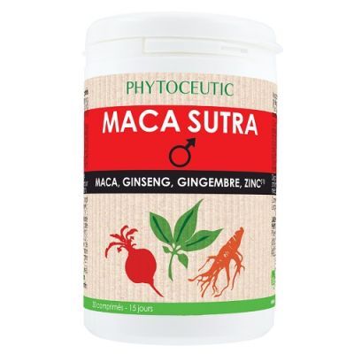 PHYTOCEUTIC MACA-SUTRA - kompleks ekstraktów roślinnych z żeń-szeniem 30 tabletek