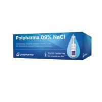 POLPHARMA Nacl 0,9%  Izotoniczny roztwór chlorku sodu 120 ampułek po 5 ml