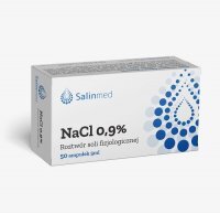 Salinmed NaCl 0,9% roztwór soli fizjologicznej 5 ml x 50 sztuk