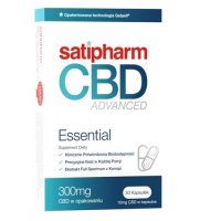 SATIPHARM CBD Advanced Essential 10 mg Gelpell 30 kapsułek