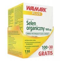 SELEN ORGANICZNY 100 mcg 130 tabletek WALMARK