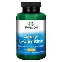 SWANSON ACETYL L-KARNITYNY 500 mg 100 kapsułek