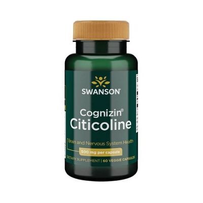 SWANSON Cognizin Citicoline 500 mg 60 kapsułek