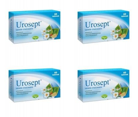 4 x UROSEPT 60 tabletek