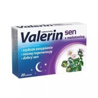 VALERIN SEN z melatoniną 20 tabletek