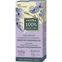 VENITA VEGAN CARE Wegański szampon w proszku objętość i regeneracja LEN 100 g