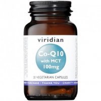 VIRIDIAN Koenzym Q10 100 mg z MCT 30 kapsułek