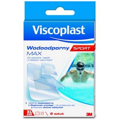 Viscoplast Sport Wodoodporny Max Plastry Opatrunkowe Sztuk Cena I