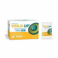 VITA-D-LIP Liposomal VitD 4000 IU żel doustny 30 saszetek 5 g DATA WAŻNOŚCI 31.07.2024