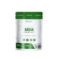 WISH Pharmaceutical Siarka Organiczna MSM w proszku 500g produkt Vege