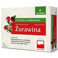 ŻURAWINA 60 tabletek COLFARM