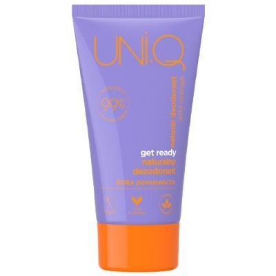 4ORGANIC UNI.Q Get ready Naturalny dezodorant Dzika Pomarańcza, 50ml