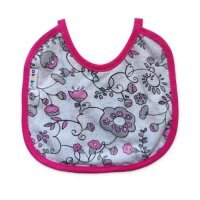 AKUKU A1640 Śliniak wiązany mały kwiaty, 1 szt.