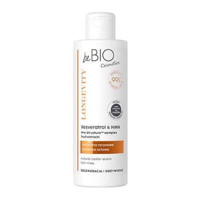 BE BIO EWA CHODAKOWSKA LONGEVITY Regeneracja i odżywienie Naturalna rycynowa płukanka do włosów, 200ml