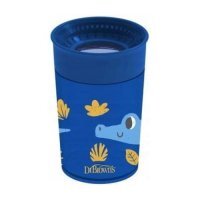 Dr Brown's Kubek niekapek 360° (niebieski, 9m+), 300ml