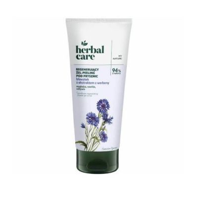 Farmona Herbal Care Regenerujący żel-peeling pod prysznic Bławatek z ekstraktem z werbeny, 200 ml