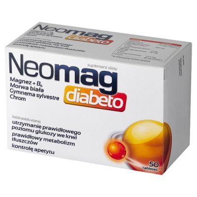 NeoMag Diabeto, 50 tabl.