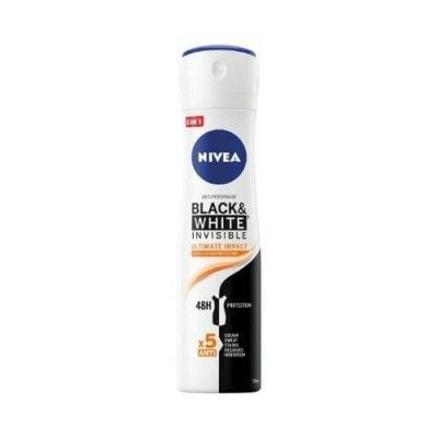 NIVEA Black&White Invisible Ultimate Impact Antyperspirant, 150 ml
