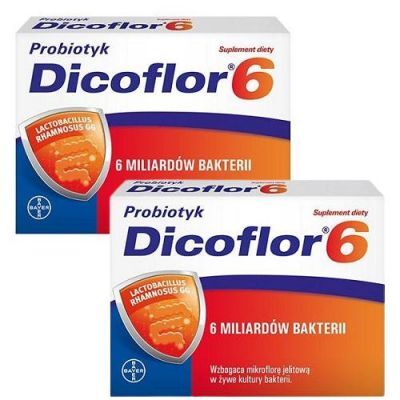 2 x DICOFLOR 6 20 kapsułek