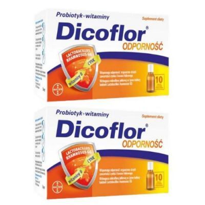 2 x DICOFLOR ODPORNOŚĆ płyn 10 fiolek