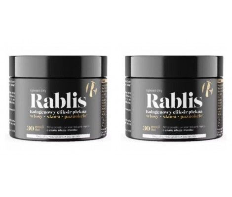 2 X RABLIS proszek 150 g kolagenowy eliksir piękna 30 porcji